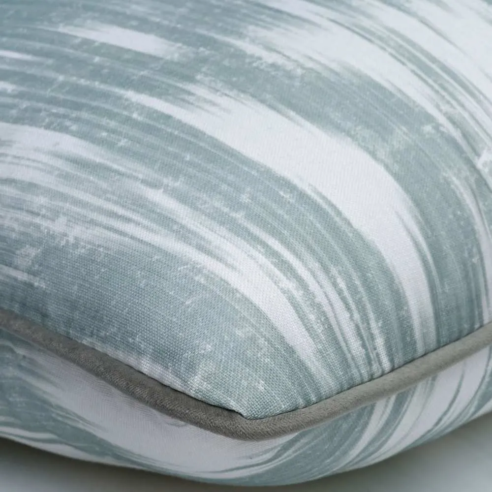 Apulia Outdoor Cushion - Celadon - Andrew Martin