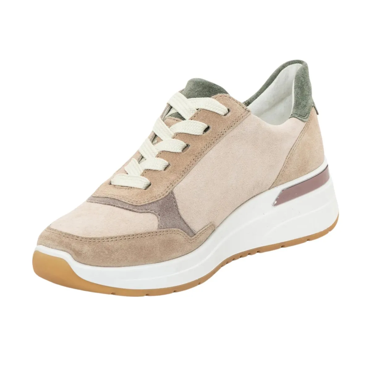 Ara Women's Gardenia Sand/Shell/Moon/Rose/Thyme Suede