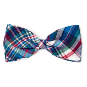 Bow Tie | Madras Blue Plaid