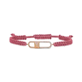 Bracelet LIEN VOYAGE Macra Pink RO