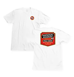 BREW HAPPY TEE - WHITE (BARTENDER SUPPORT)