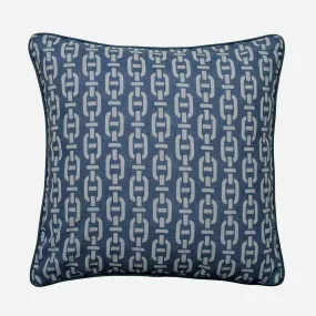 Burlington Outdoor Cushion - Navy - Andrew Martin