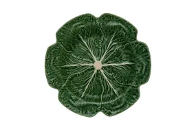 Cabbage Dinner Plate, Green