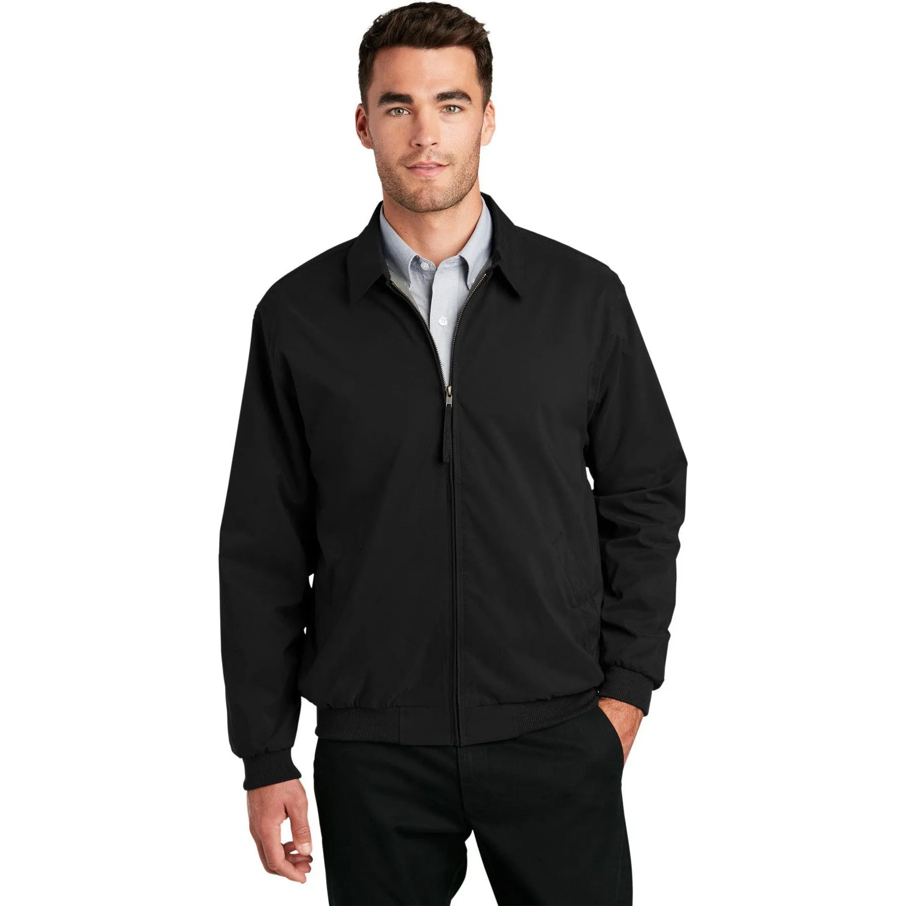 CLOSEOUT - Port Authority Casual Microfiber Jacket