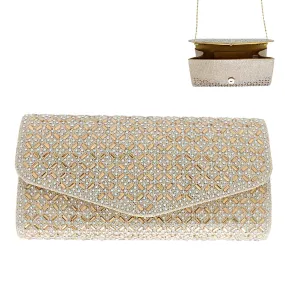 CRYSTAL RHINESTONE CLUTCH