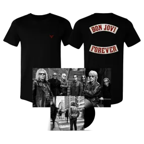 Forever 1LP Black Vinyl   Poster & Patch Tee Fan Pack