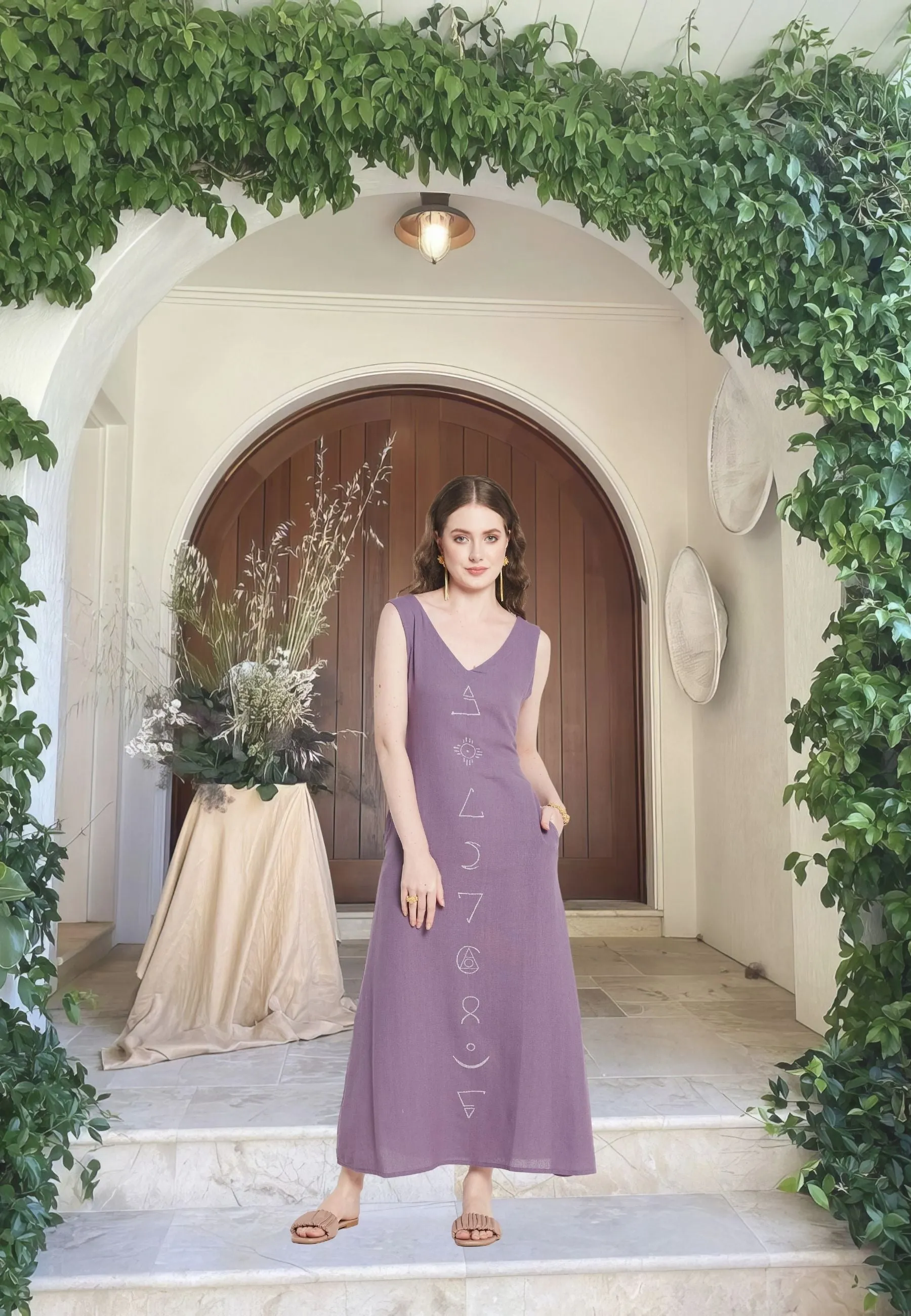 Iliana Lavender Dress