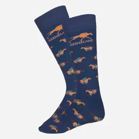 Keeneland Horse and Jockey Socks