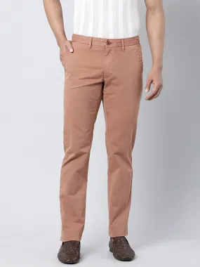 Men Brooklyn Fit Polyester Blend Trouser