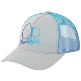 Ocean Pacific - 5 Panel Trucker Hat with Blue Mesh