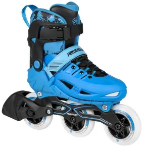 Powerslide Phuzion Universe Blue 3W Adjustable Inline Skates