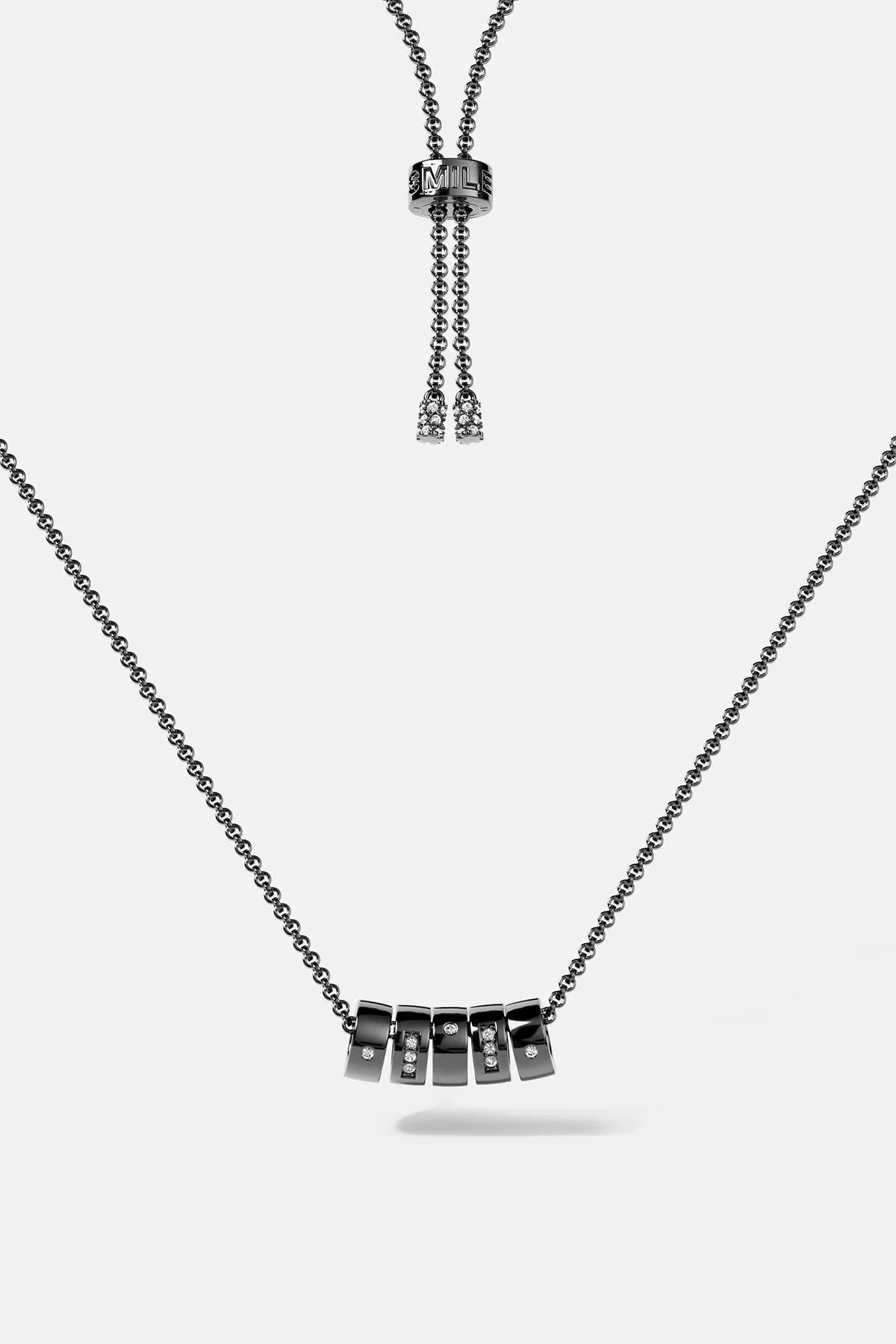 Smile Morse Code Adjustable Necklace