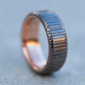 Superconductor Ring with Rose Gold Liner